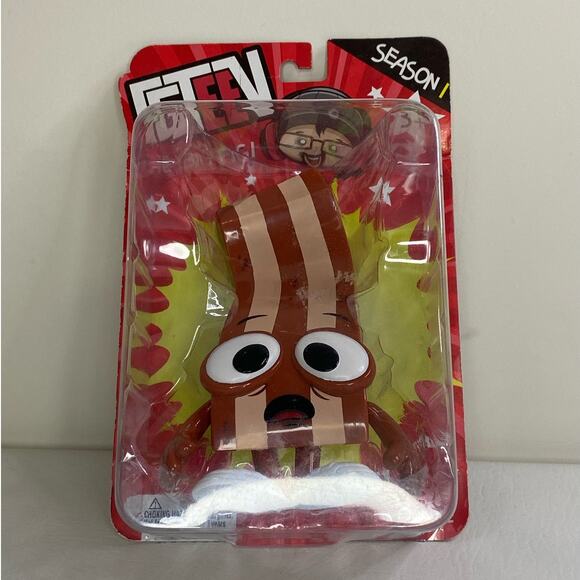 FGTEEV THE BIG FIG "DERBY BACON" FIGURE SEASON 1 SEALED - Picture 3 of 3